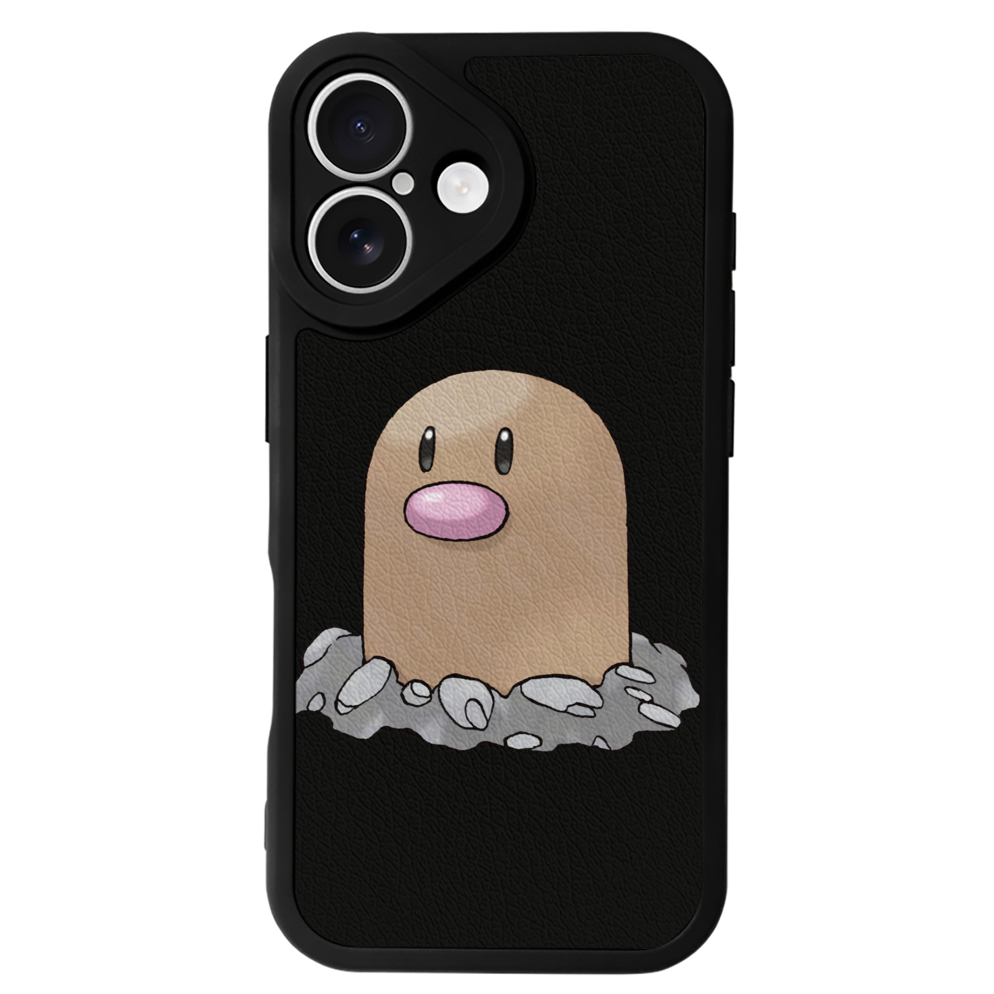 （画像用） ポケットモンスター Pokémon 【iPhone 16シリーズ対応】シリコンスマホケース（レザー調） 材質：シリコン